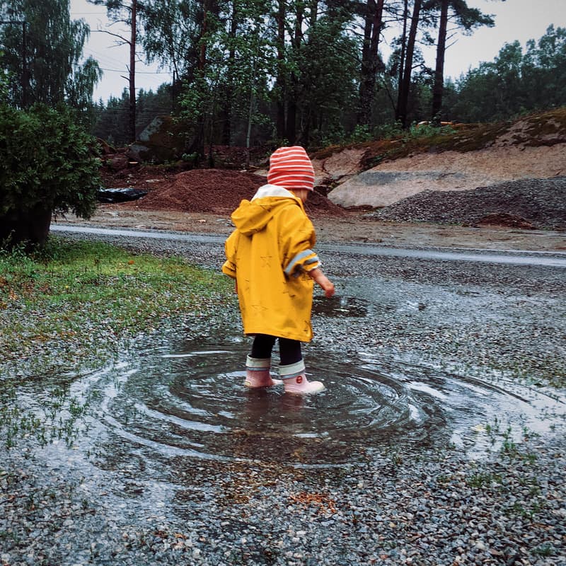 Sadepäivän iloja