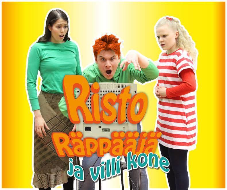 Risto Räppääjä ja villi kone. Kuva: Taivallahden kesäteatteri.