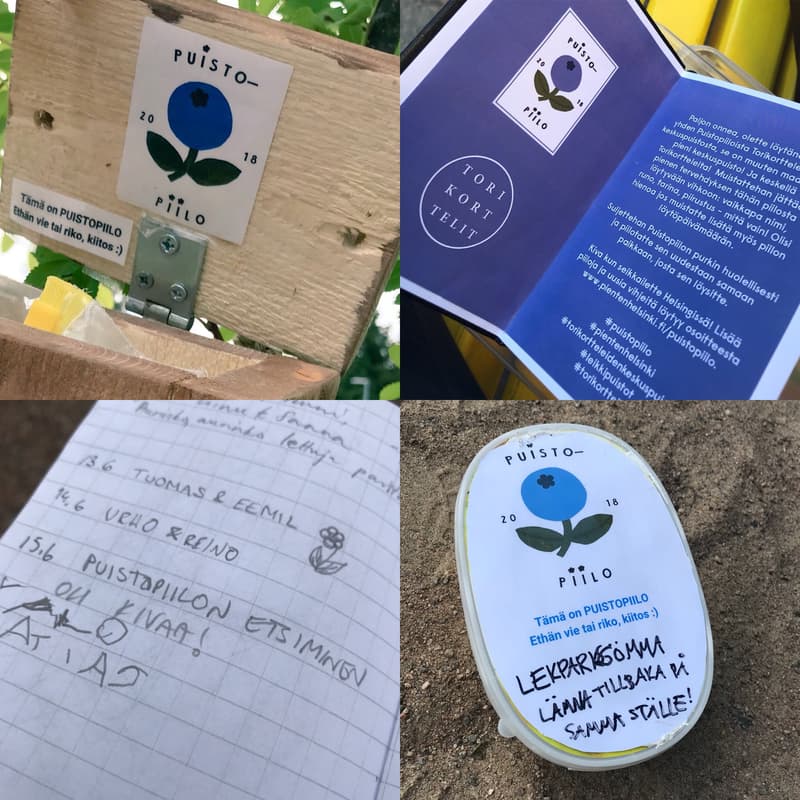 Helsingistä löytyy 28 erilaista ja persoonallista puistopiiloa.