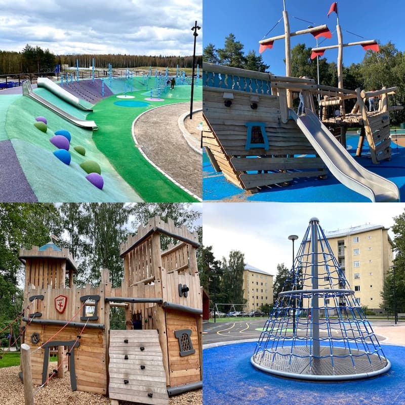 Esittelyssä Helsingin uusimmat leikkipaikat 2021